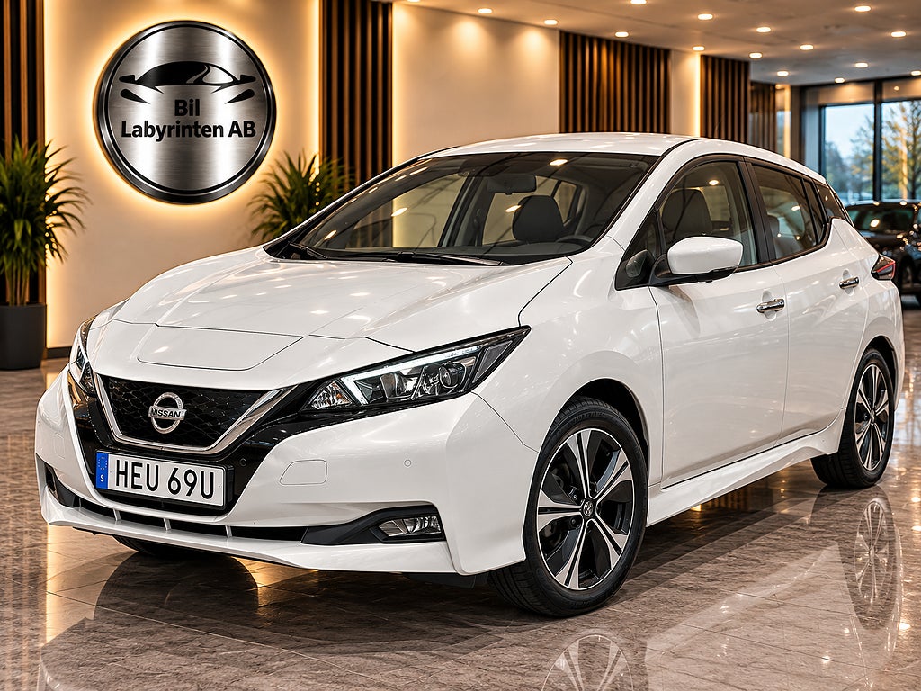 Nissan Leaf MOMS e+ 62kWh 217hk 5dr N-Connecta Nav. Adaptiv farthål