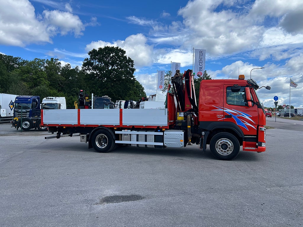 Volvo FM 370 4x2 Kranbil, Palfinger Kran, Euro 6