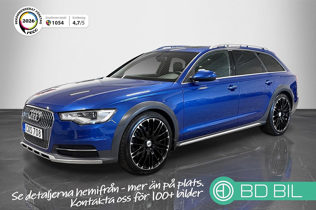 Audi A6 Allroad 3.0 TDI QUATTRO PANORAMA BOSE FJÄRRSTYRD VÄRMARE DRAG