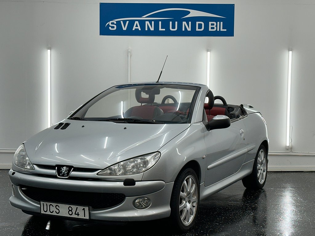 Peugeot 206 CC 2.0 Euro 4/Ny-servad 