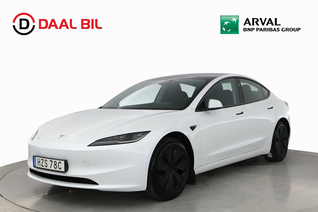 Tesla Model 3 STANDARD RANGE 301HK PANORAMA VÄRMARE DRAG B-KAM NFC 