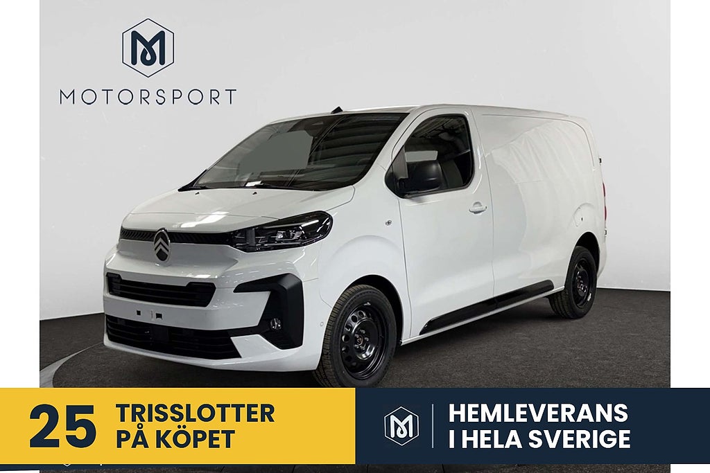 Citroën Jumpy 2,2 Aut Backkamera Bluetooth Värmare Dragkrok