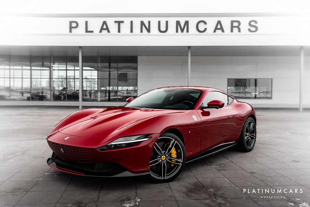 Ferrari Roma 3.9 V8 620hk 2023 / Kolfiber / LEDs / JBL / 360 / Spec