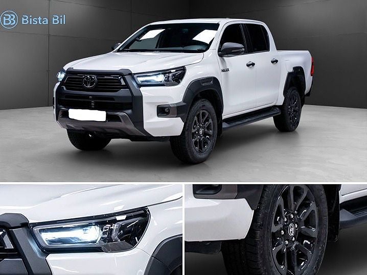 Toyota Hilux DUBBELHYTT 2.8 4X4 INVINCIBLE/MOMS/B-KAMERA VÄRME 204Hk