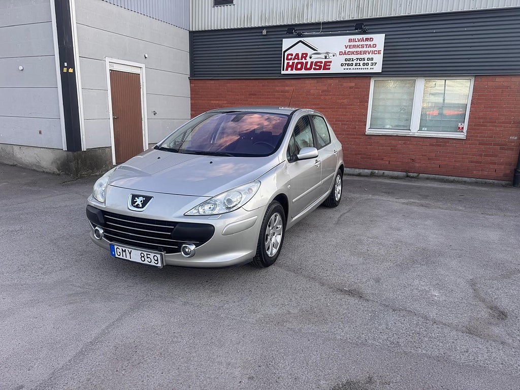 Peugeot 307 5-dörrar 1.6 Bioflex Euro 4/ lågmil/ en ägare