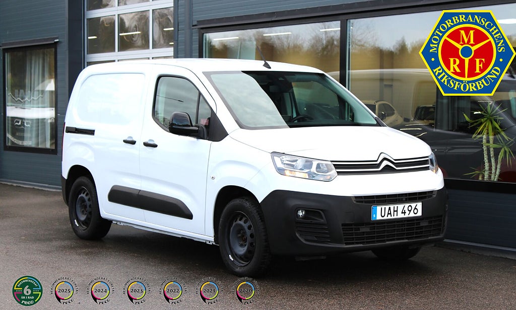 Citroën Berlingo Van 1.5 130Hk Värmare, B-kam, Drag, 3,99%