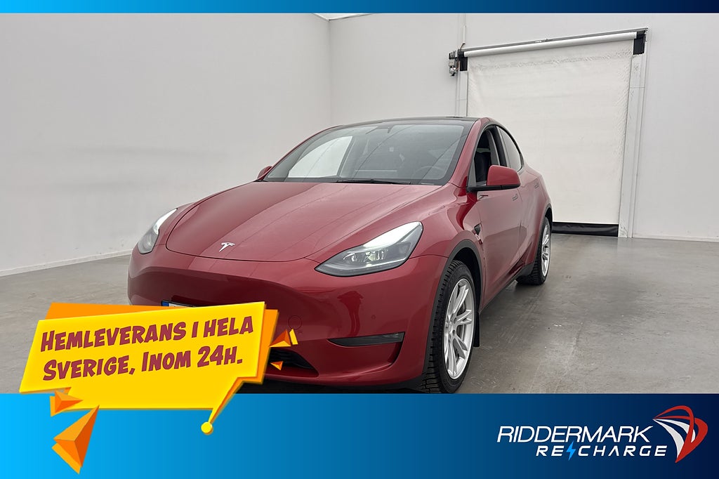 Tesla Model Y Long Range AWD Autopilot Rattvärme Sv.Såld