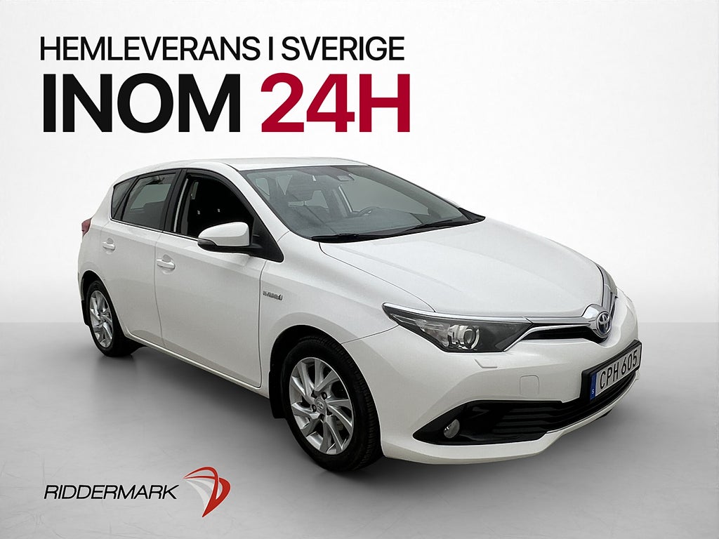 Toyota Auris Hybrid 136hk Active Kamera 2 Brukare 0,36l/mil