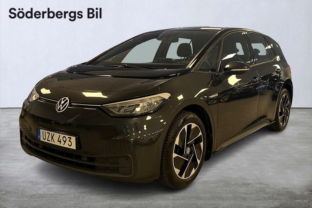 Volkswagen ID.3 Pro Performance Life Värmare Rattvärme Navi 204hk