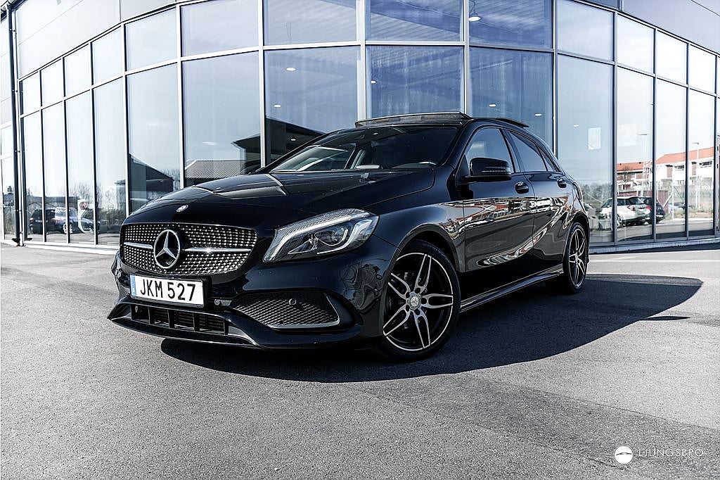 Mercedes-Benz A 200 d AMG 136hk / HK / B-Kamera / M-Värmare