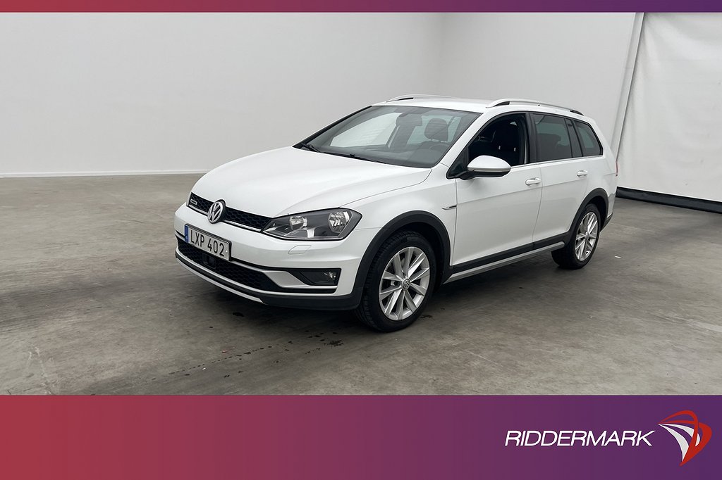 Volkswagen Golf Alltrack TDI 4M 184hk Värmare Kamera Drag