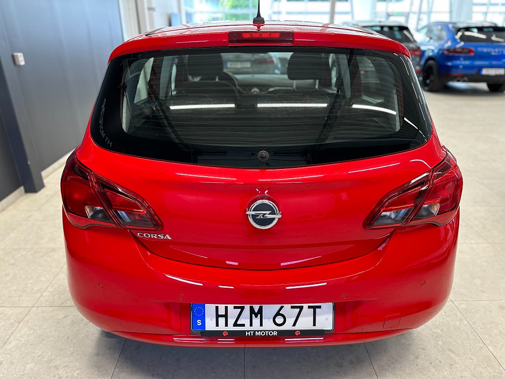 Opel Corsa 5-dörrar 1.4 Euro 6/Rattvärme/Farthållare