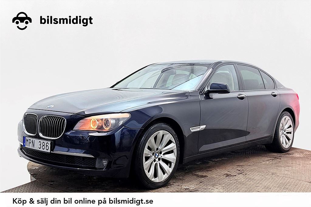 BMW ActiveHybrid 7-serien Kamera Navi Läder Head-Up 465hk