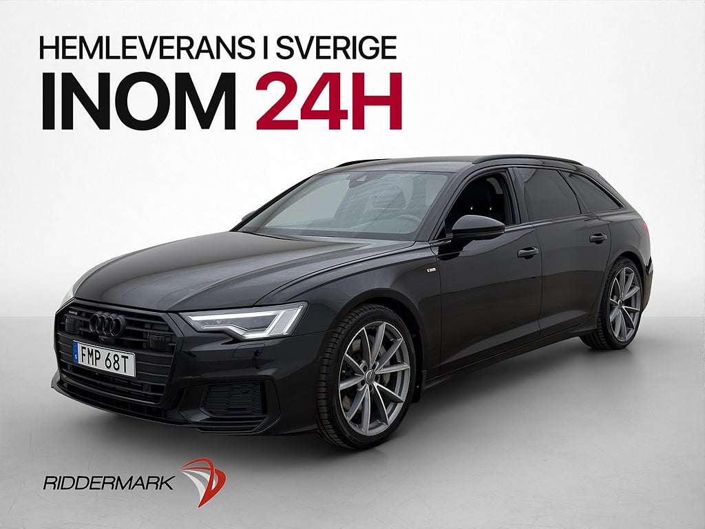 Audi A6 55 TFSI quattro S Line Värmare Drag B&O 360° Navi