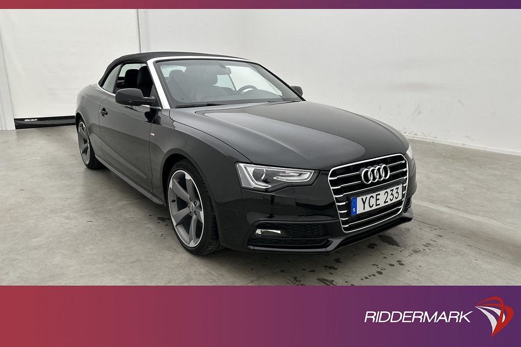 Audi A5 Cab 1.8 TFSI S-Line En-Bruk Sensorer Skinn