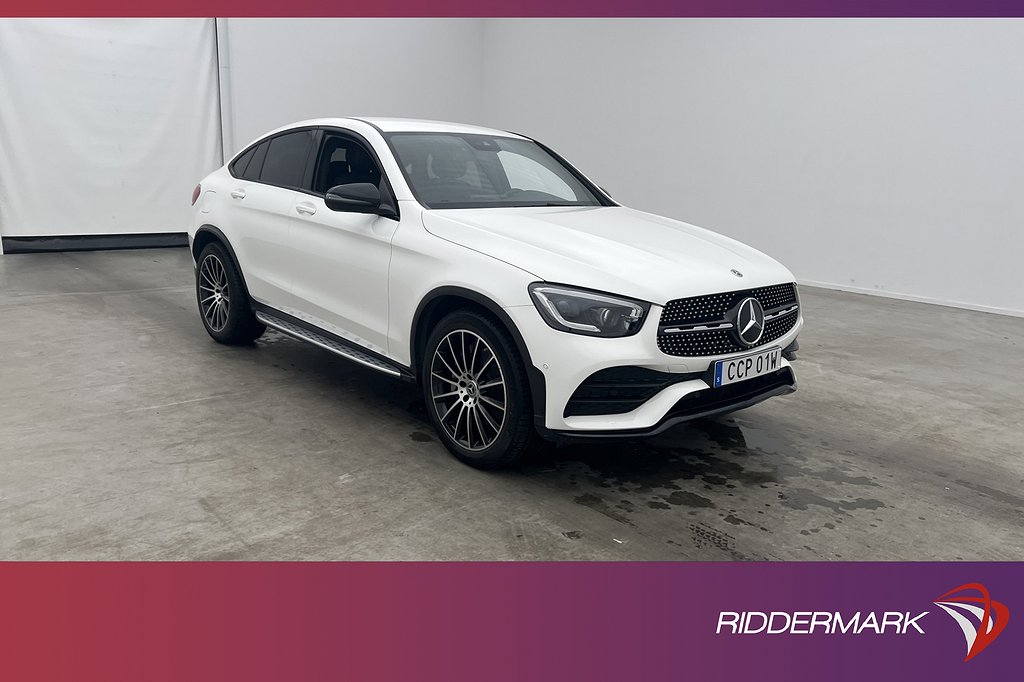 Mercedes-Benz GLC 220 d 4M Coupé 194hk AMG Burm Värm Drag