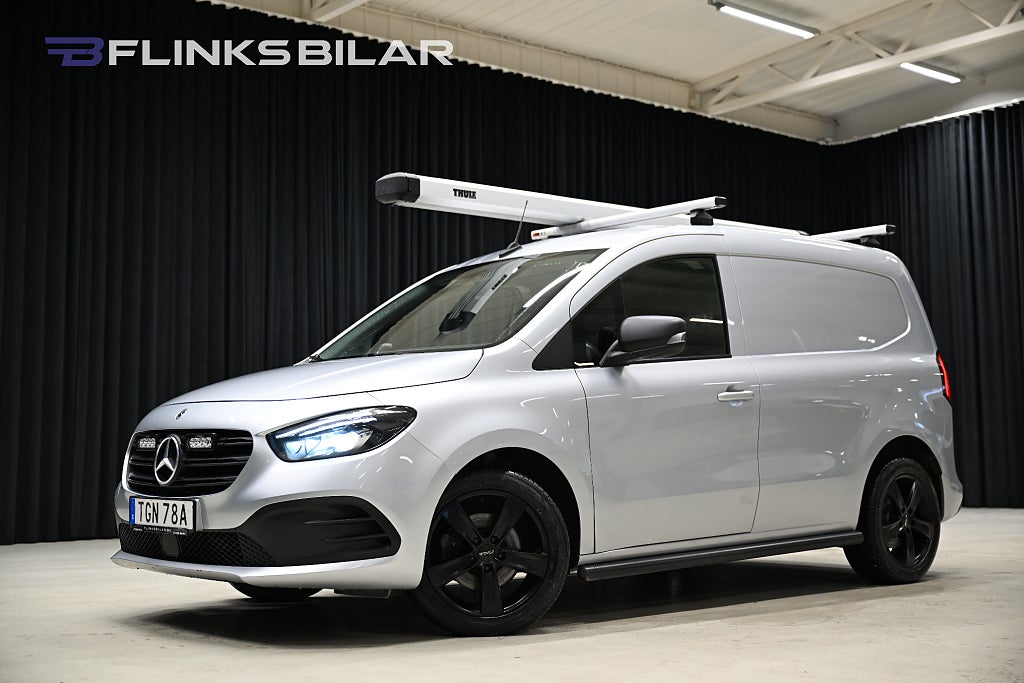 Mercedes-Benz Citan 112 112 CDI 116HK Pro|Automat|Inredd|Pipetube|LED|Nedlackad