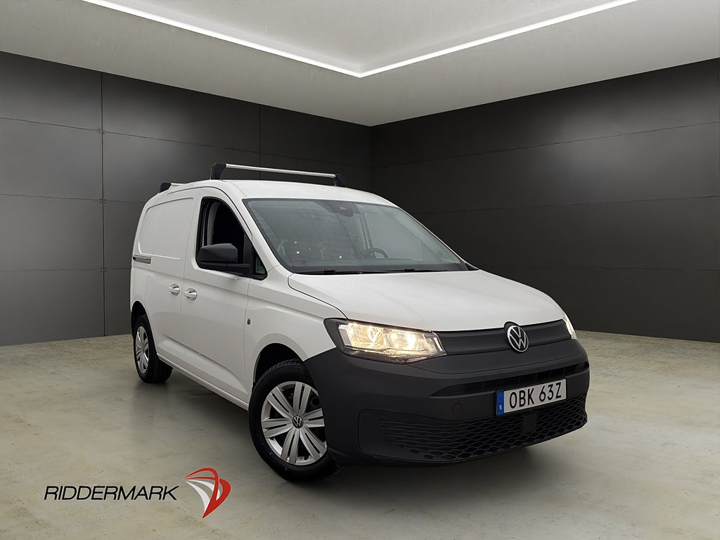 Volkswagen Caddy Cargo 2.0TDI Värm Drag Kamera CARPLAY Moms