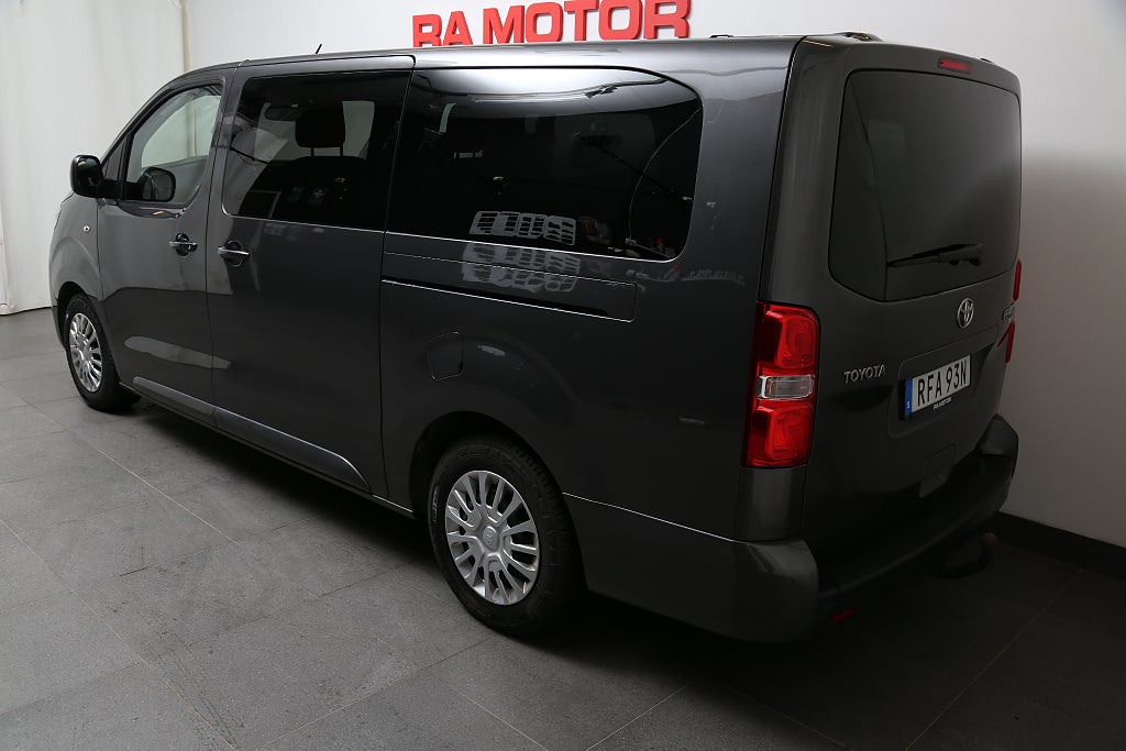 Toyota Proace Verso 2,0 D-4D 144hk Aut 9-sits Värmare Drag Leasbar