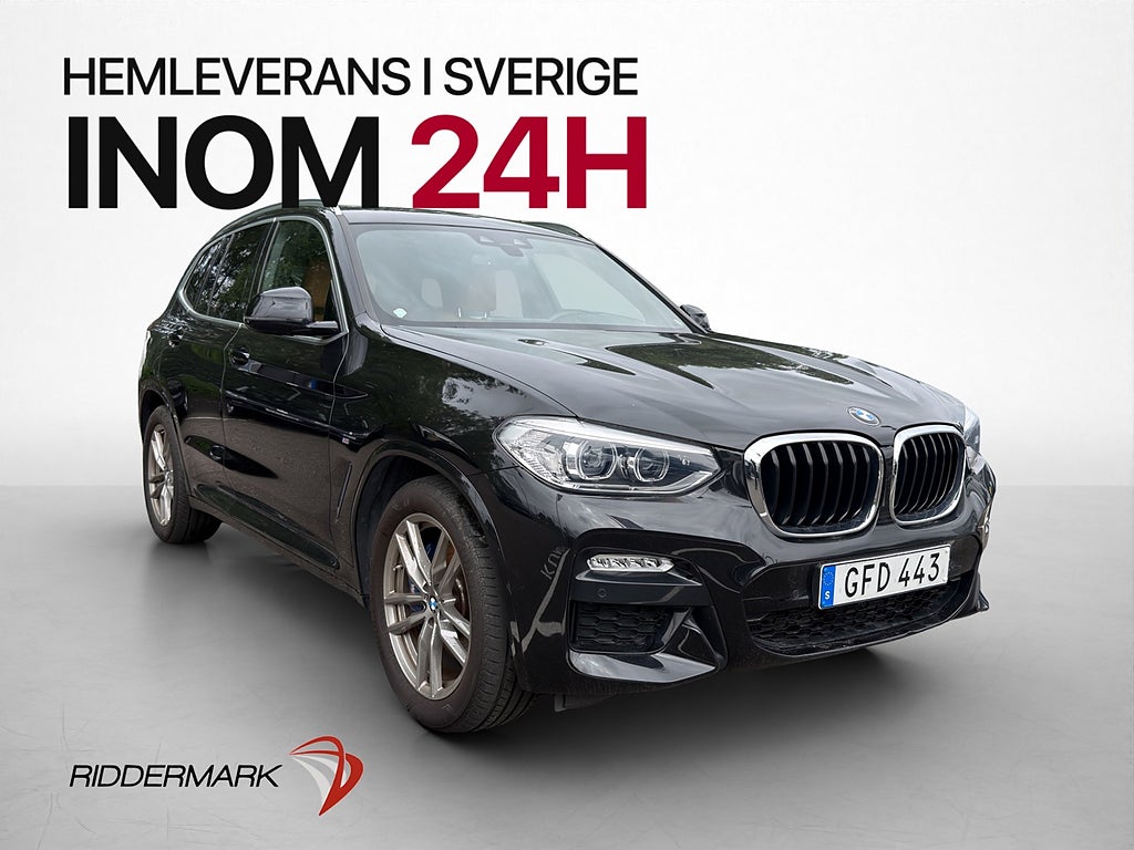 BMW X3 XDrive30i 252hk M-Sport Skinn Harman/Kardon 1 Brukare