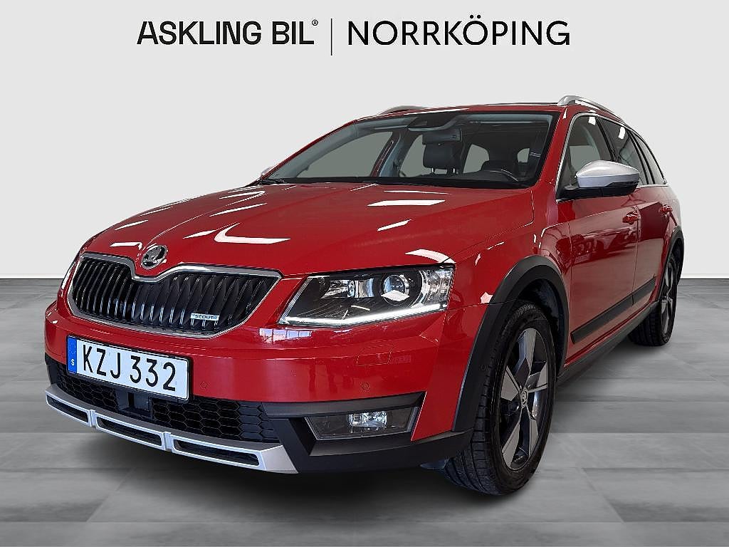 Skoda Octavia Scout 1.8 TSI 4x4 Businessline Panorama Värmare Drag 