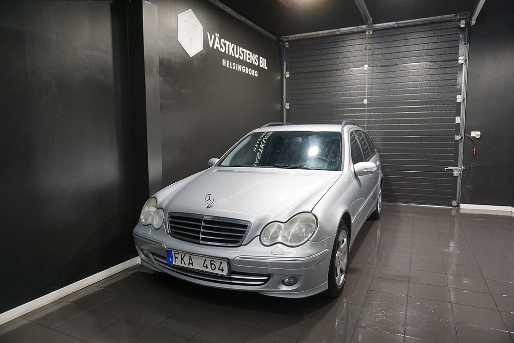 Mercedes-Benz C180 180 T Kompressor Automatisk, Avantgarde, 2 Brukare, Ny Bes 143hk