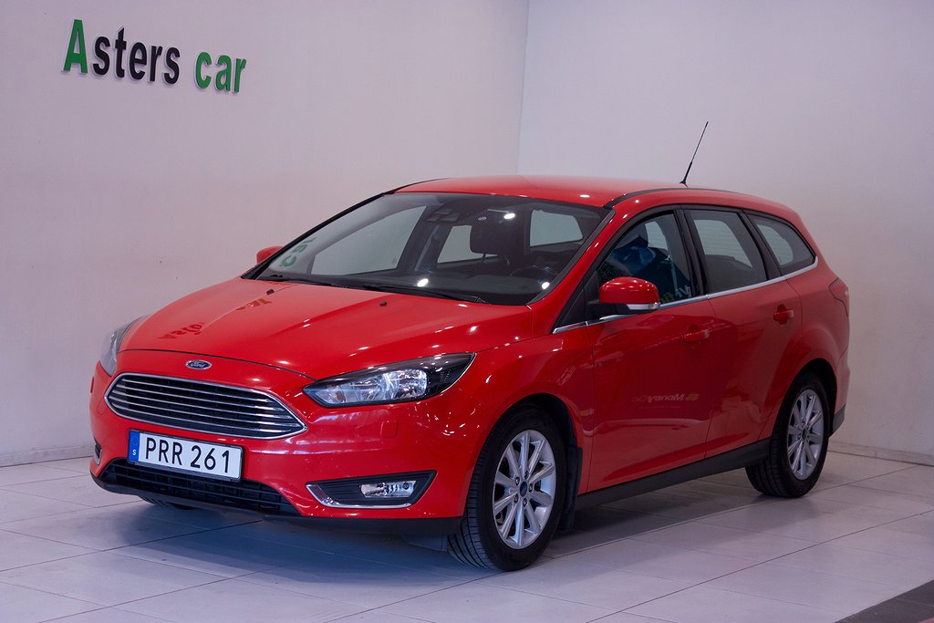 Ford Focus Kombi 1.0 EcoBoost Ny Besikt Titanium 100hk