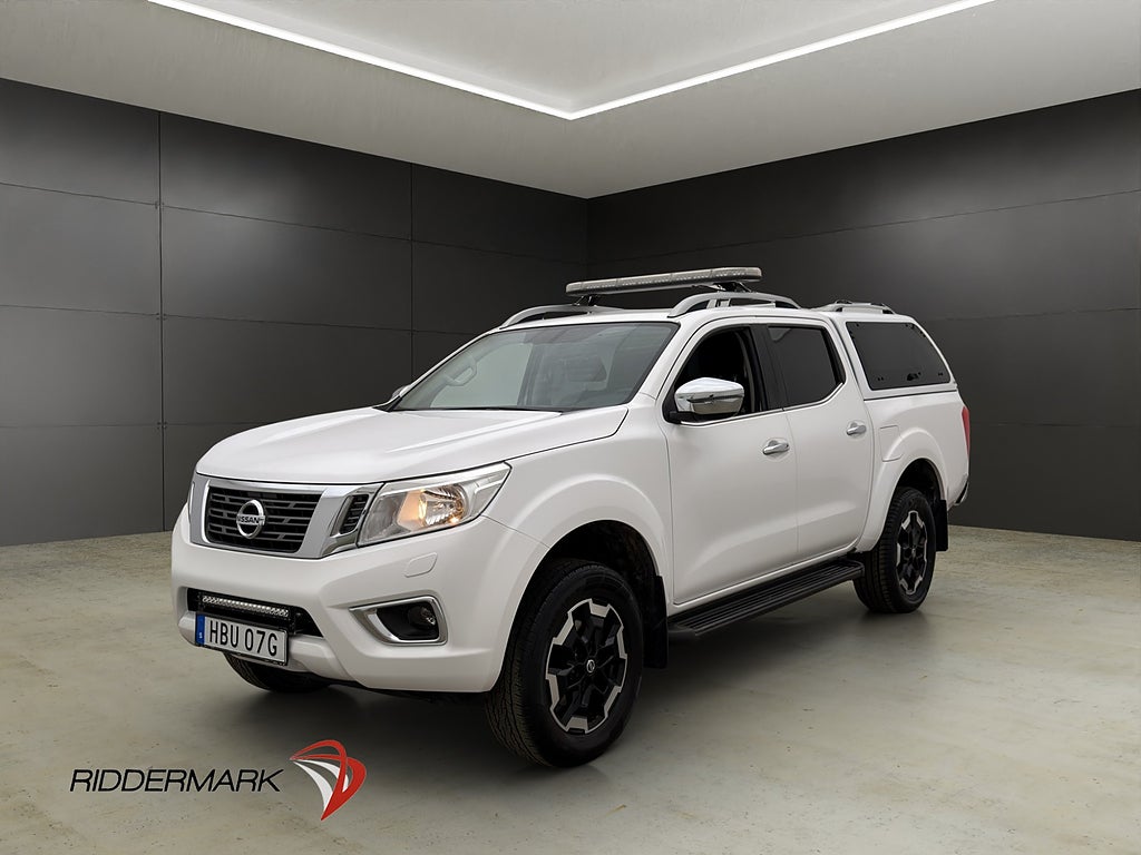 Nissan Navara 2.3 dCi 4WD Drag B-Kam Kåpa Diff V-Inredd Moms