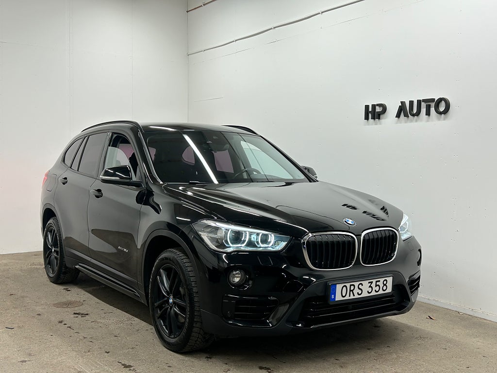BMW X1 18d xDrive 150hk Sport line HUD Navi Drag B-kamera