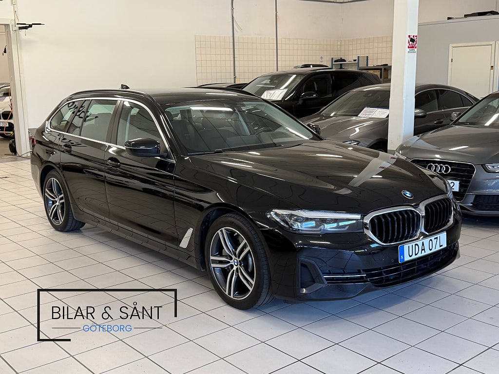 BMW 530e xDrive 292hk Plug-In Läder Dragkrok Kamera 