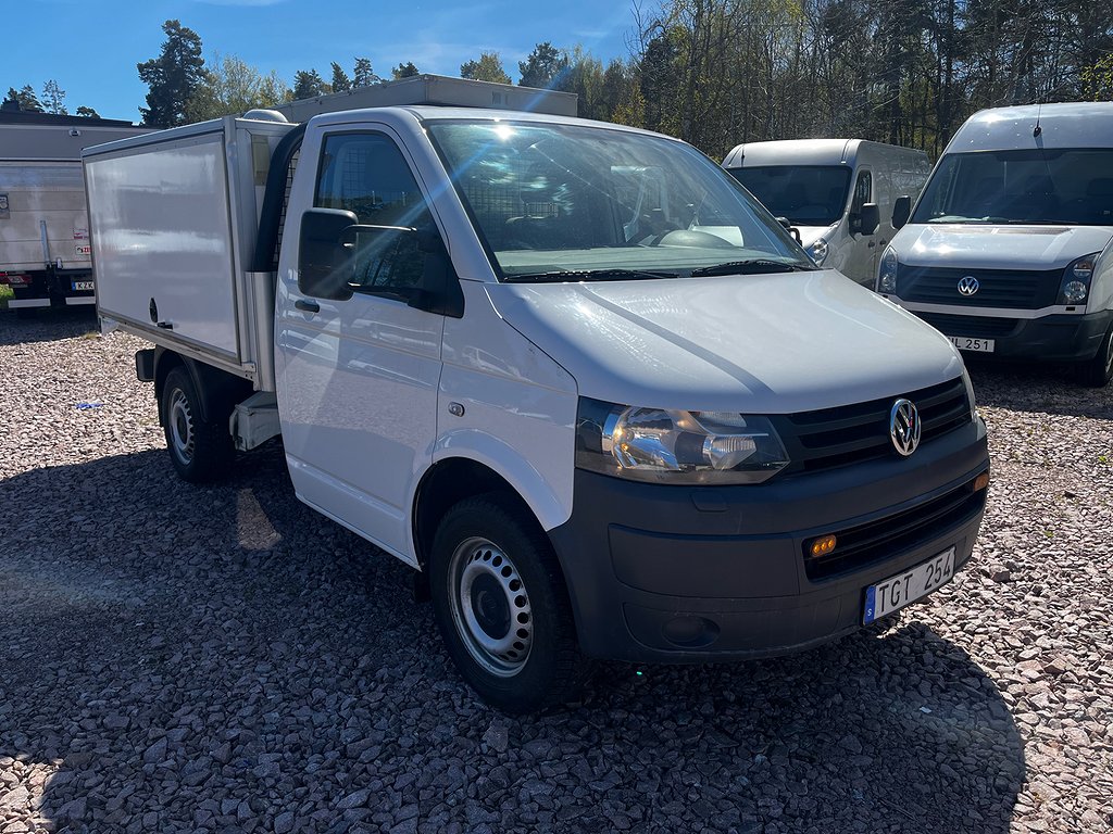 Volkswagen Transporter Chassi Cab 2.0 Ny servad V-inredning