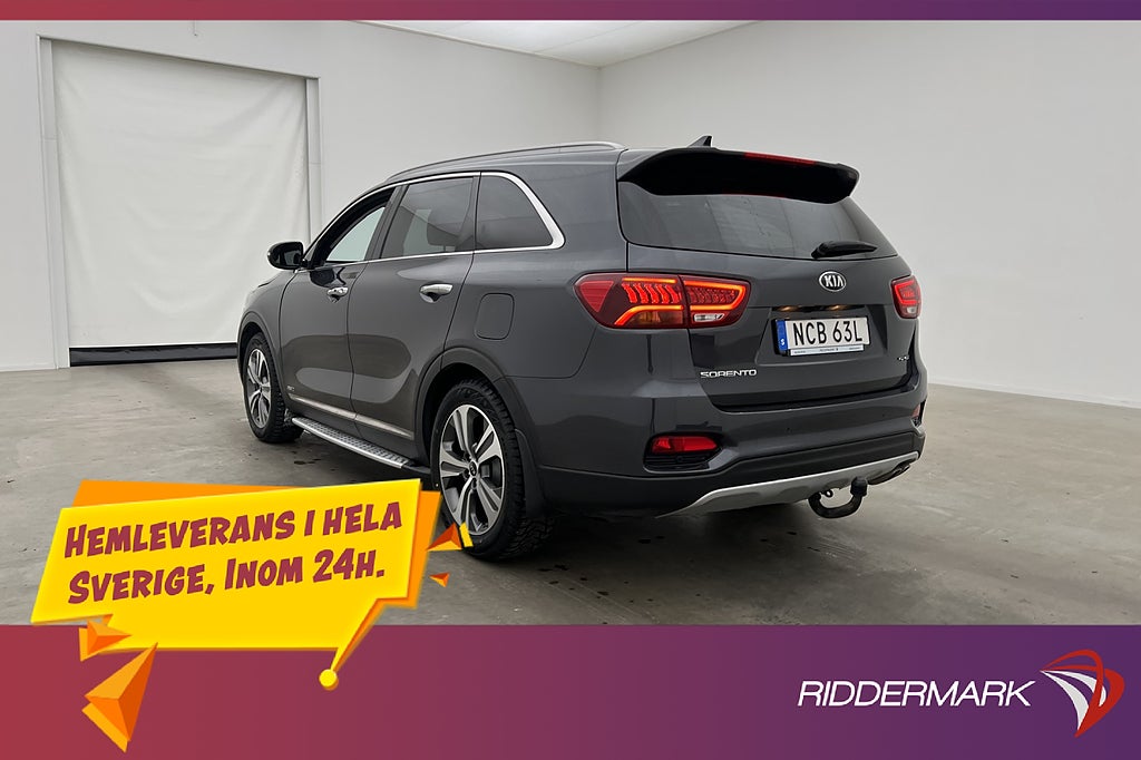 Kia Sorento 2.2 CRDi AWD GT-Line 7-Sits Pano H/K Kamera Drag