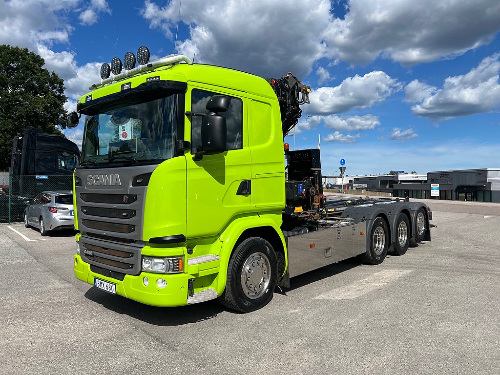 Scania G450 8x4*4 Tridem Kranväxlare