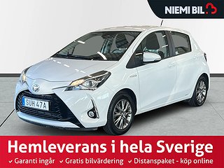 Toyota Yaris Hybrid Active S&V-hjul/Carplay/Kamera/M&K-värm