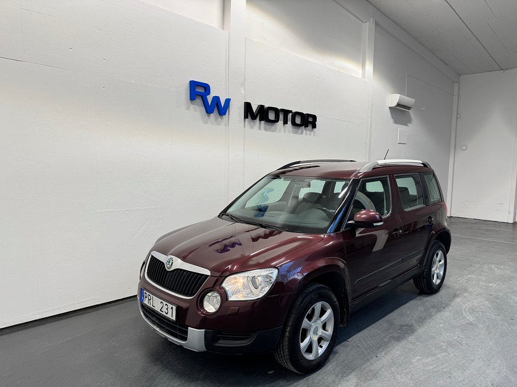 Skoda Yeti 2.0 TDI 4x4 140hk Elegance Drag Farthållare BT 