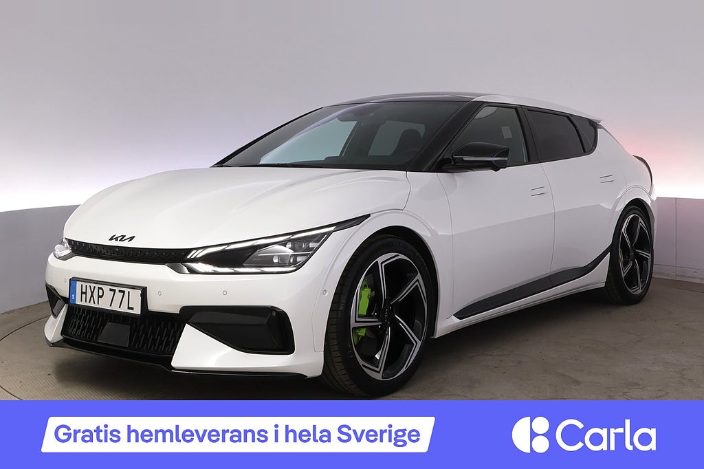 Kia EV6 GT 585hk Drag Pano 360 HUD Meridian BLIS Navi