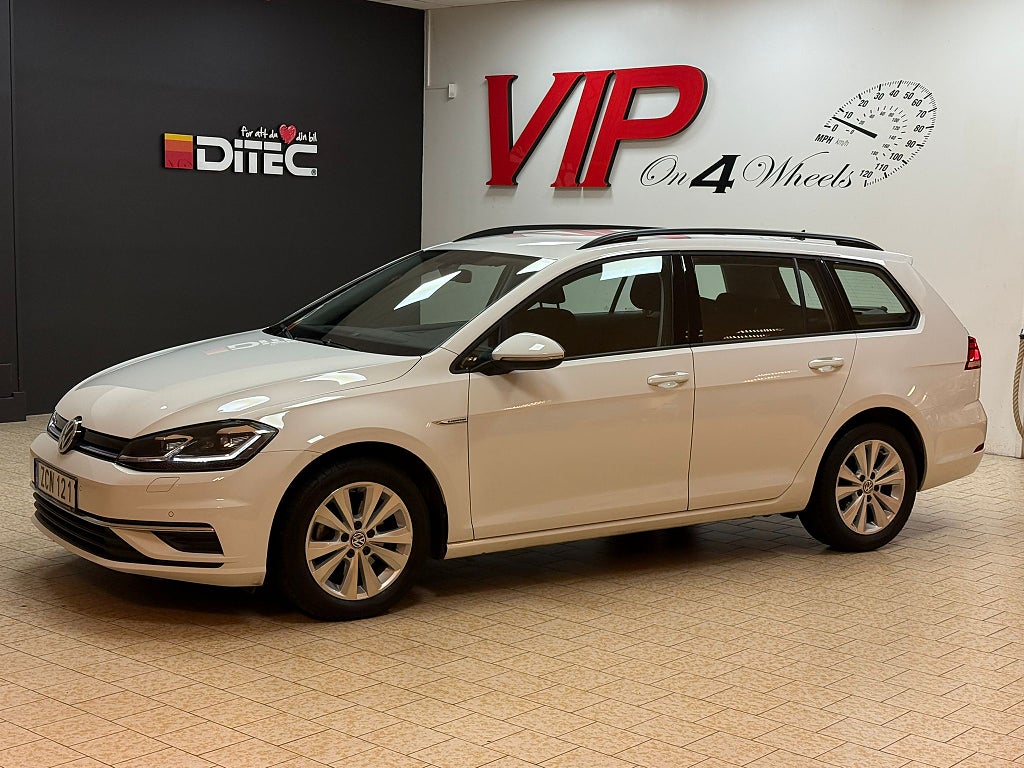 Volkswagen Golf Sportscombi 1.5 TGI BlueMotion Drag Värmare 