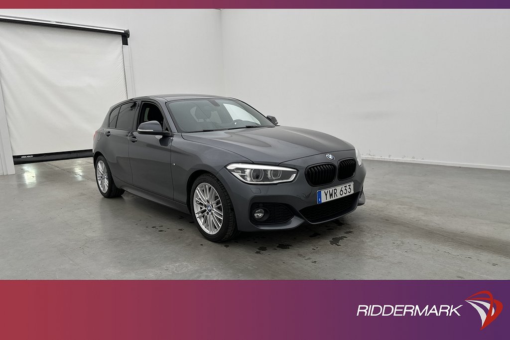 BMW 120 i 184hk M Sport Skinn Sensorer Keyless Välservad