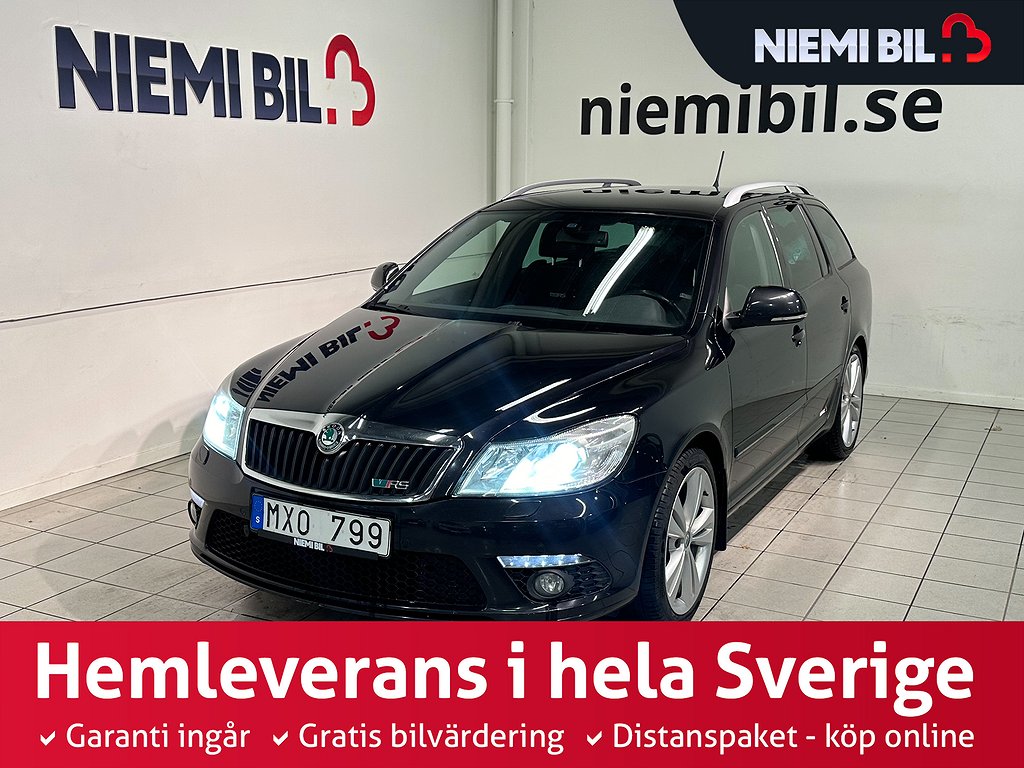 Skoda Octavia Combi RS 2.0 TDI RS Drag MoK Psens S/V-hjul