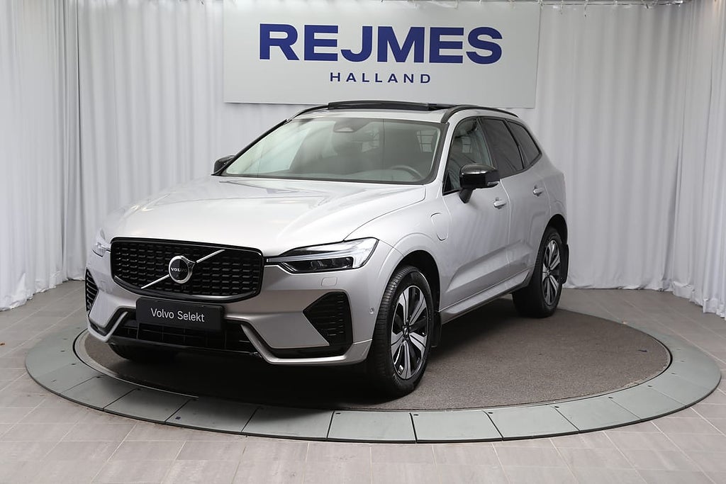 Volvo XC60 T6 Plus Dark Edition |Drag |360° |Läder |Elstol |Panorama