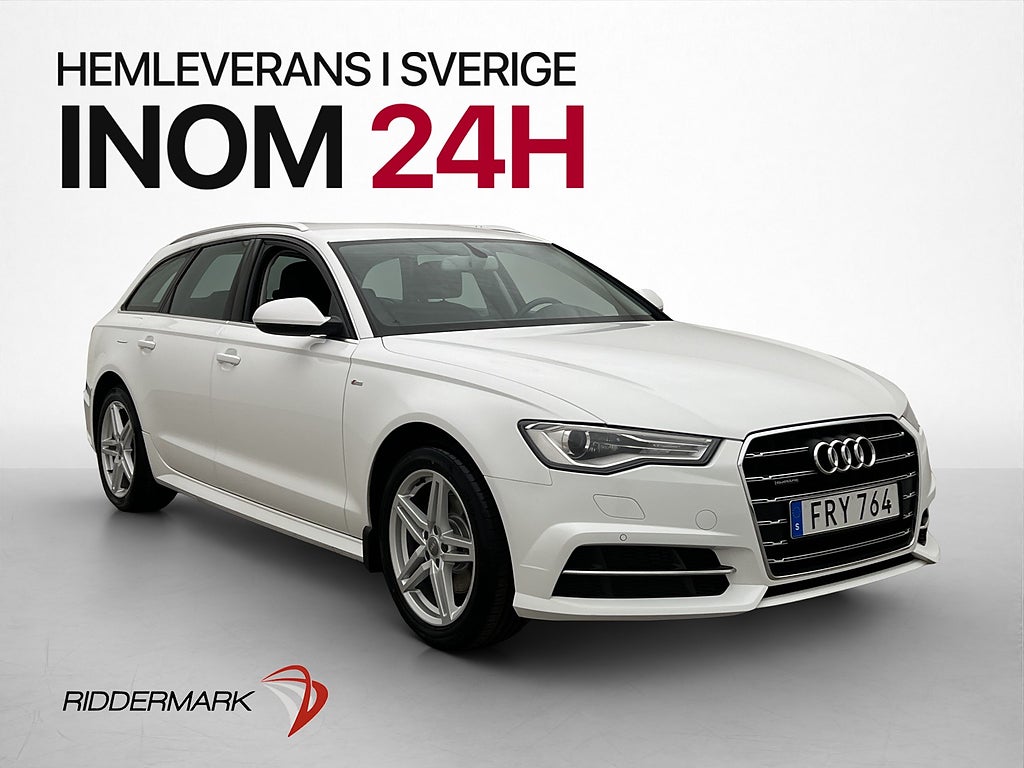Audi A6 2.0 TDI Quattro S line Värmare Drag Sensorer