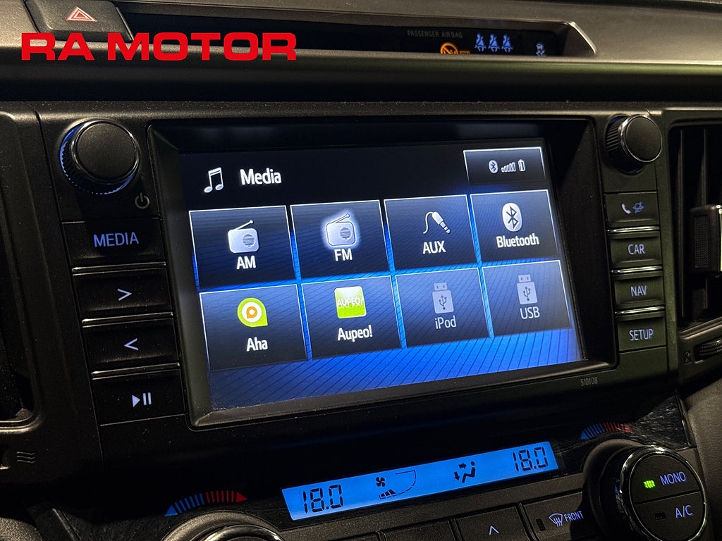 Toyota RAV4 Hybrid 2.5 197hk AWD Active Plus | Backkamera | Navi 2017