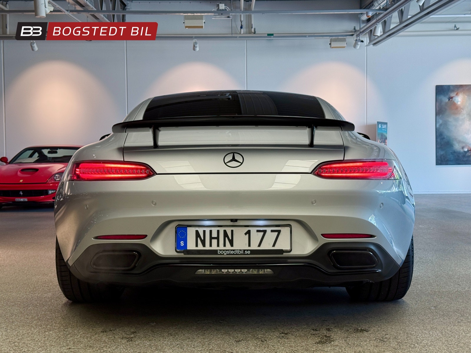 Mercedes-Benz AMG GT S 510hk AMG Aerodynamik-paket 2016 - miniatyr 6