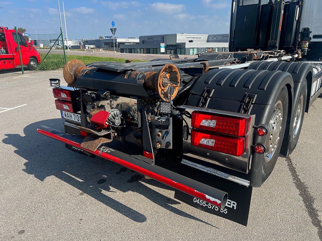 Scania R500 6x2*4 Lastväxlare inkl Schaktflak & Tippkärra