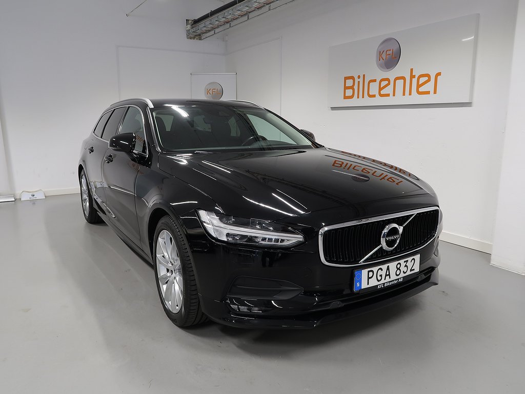 Volvo V90 T5 Geartronic Aut-Navi-Värmare-Skinn-VoC-SoV Euro 6