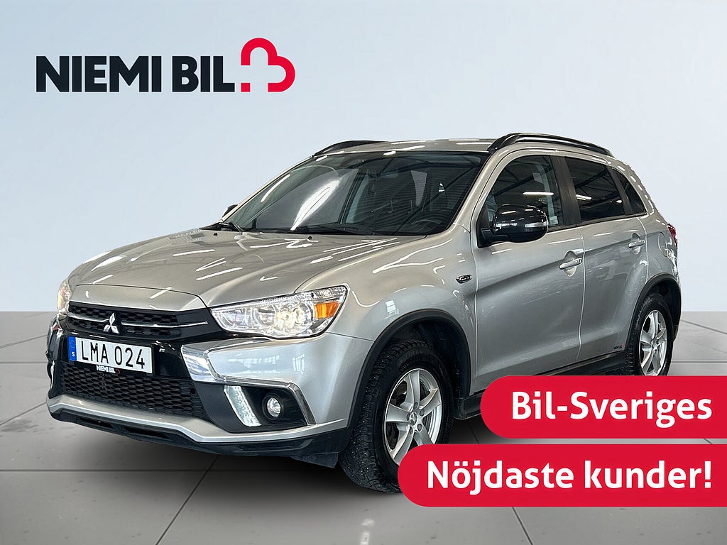 Mitsubishi ASX 1.6 MIVEC ClearTec S&V-hjul/Kamera/Farthållare/BT