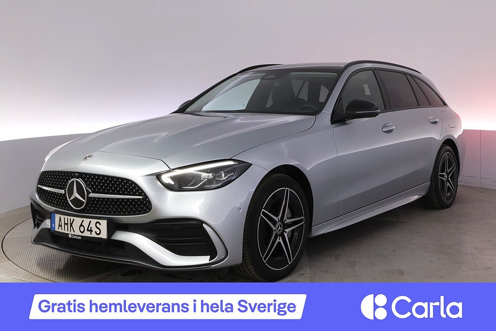 Mercedes-Benz C 300 T e 9G AMG Drag Pano BSM Massage 4.99%