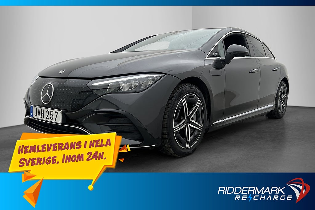 Mercedes-Benz EQE 300 AMG Värmare Skinn Kamera Drag GPS MOMS