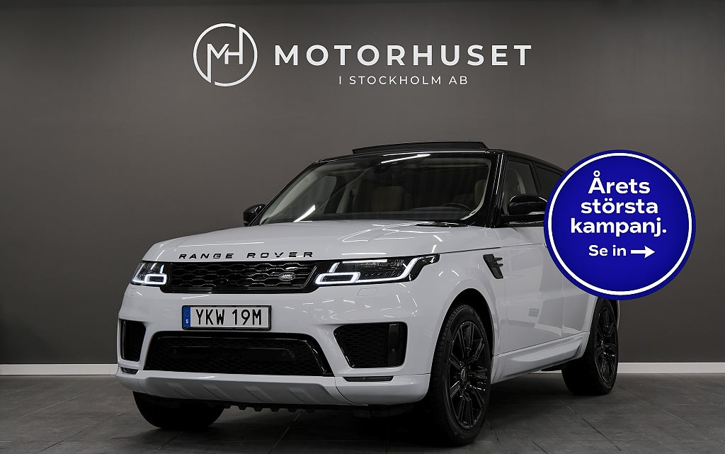 Land Rover Range Rover Sport P400e Euro 6 Cockpit Pano Exklusiv Drag