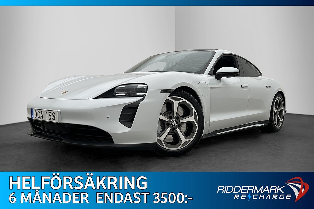 Porsche Taycan 381hk SportDesign Chrono  Värmare Pano 360°